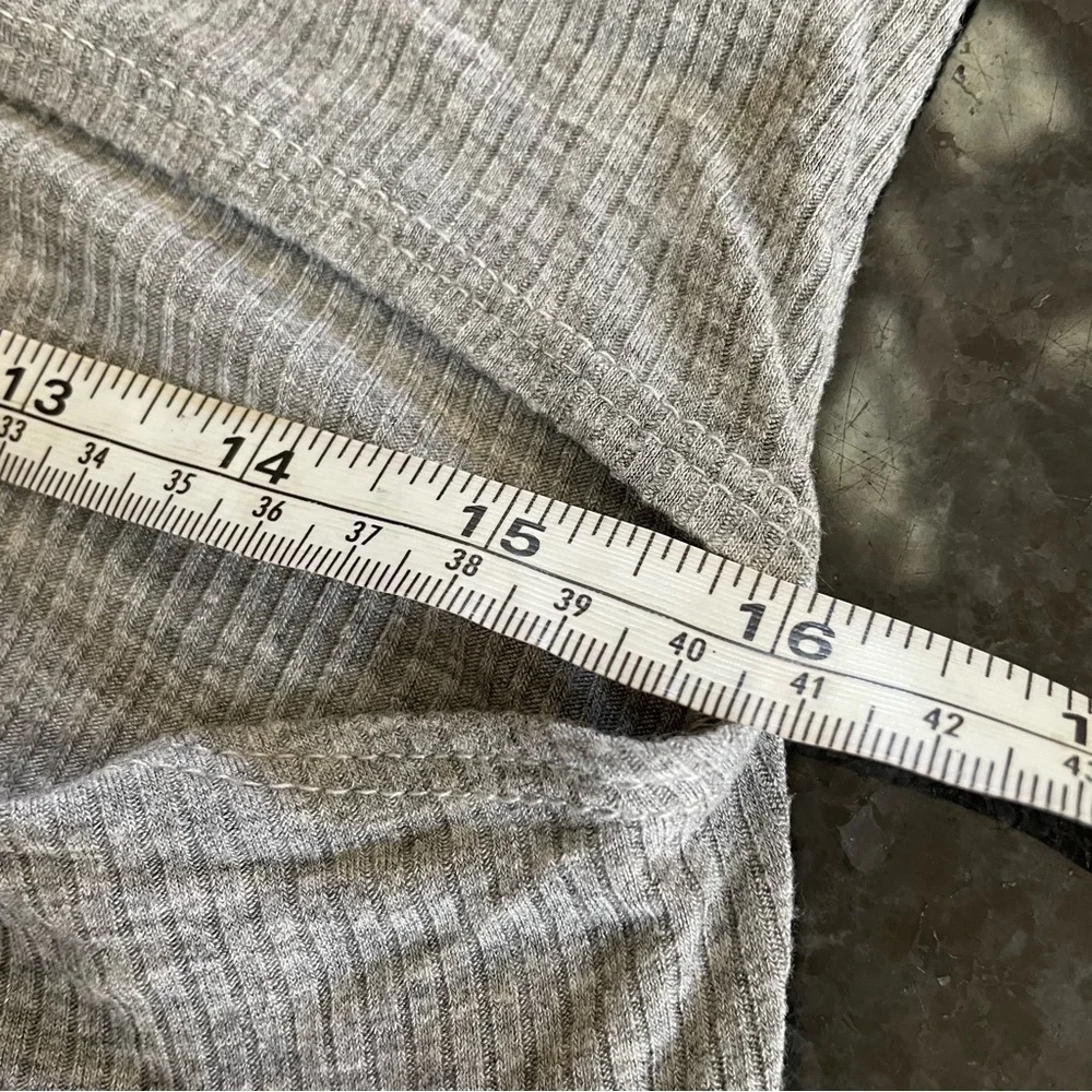 The Moon grey stretchy sleeveless cutout Dress size Medium - Picture 7 of 9